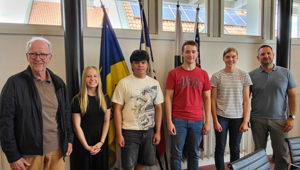 21. Juli 2025  | Städte-Partnerschaftsverein begrüßt zwei Austauschschüler aus unserer Partnerstadt Belvidere